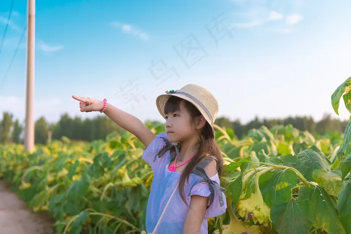 唯美图片 唯美壁纸 小女孩 风景