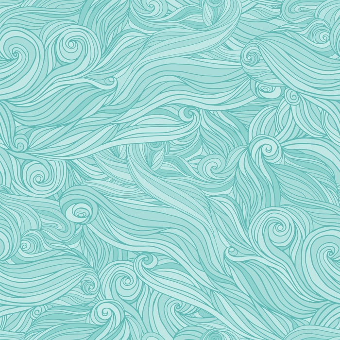 日系日式和风海浪波浪印刷填充图案纹理平面包装设计背景