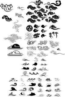 免扣素材中国风|png