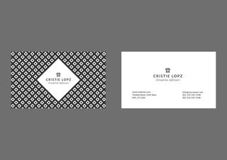 46名片 时尚 潮流 个性 前卫