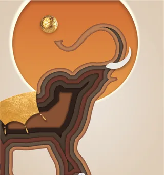 抽象方形装饰画