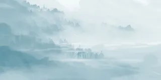 中国风传统水墨古风古典展板边框工笔画PS海报背景平面设计素材