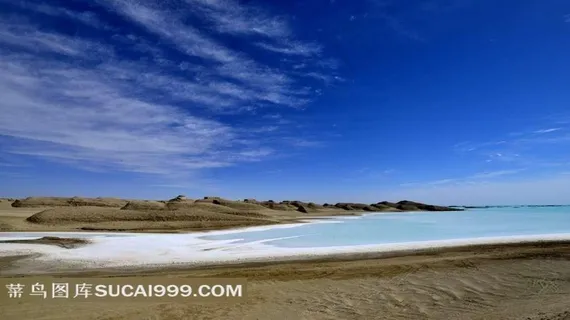 青海茶卡盐湖唯美风景