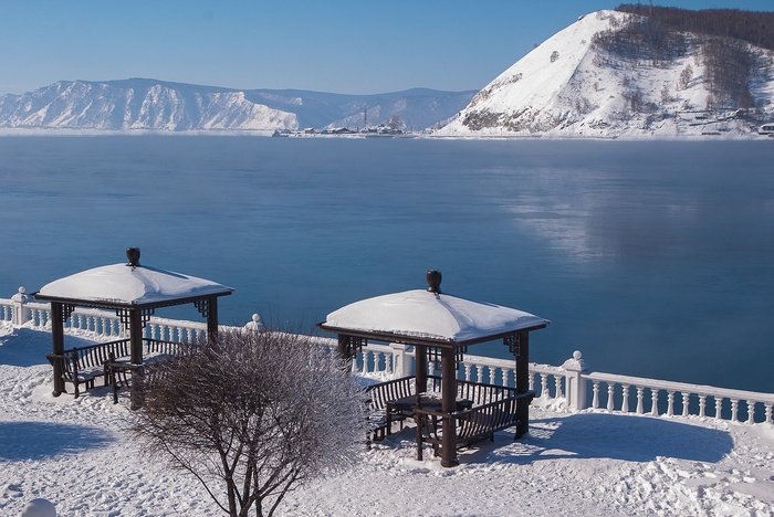 冬天白雪背景风景