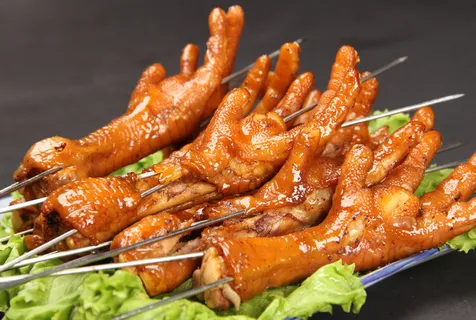烤鸡爪餐饮菜单烧烤烤串高清图 烤鸡爪餐饮菜单烧烤烤串高清图