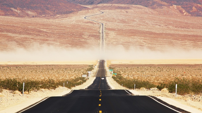 唯美高清道路风景