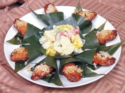 0711a-57甜果粽香鸡中翅 0711a-57甜果粽香鸡中翅