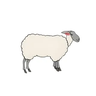 羊动物免抠