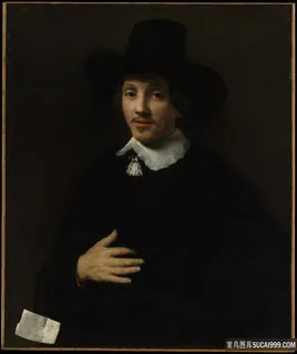 威廉 · 德罗斯特，一个男人的肖像油画