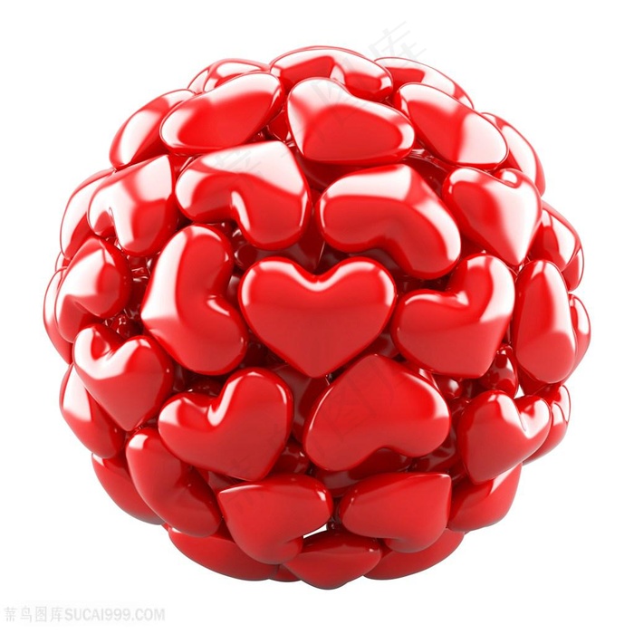 精美情人节元素高清心型图片