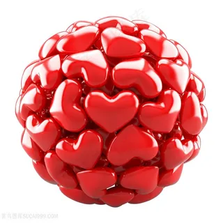 精美情人节元素高清心型图片