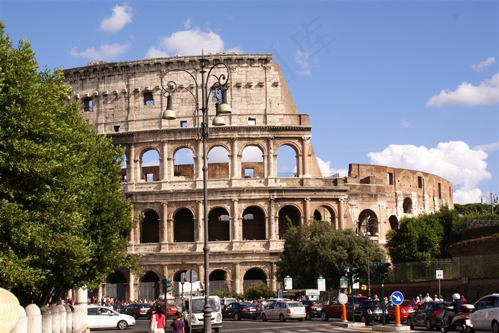 高清古罗马风景画