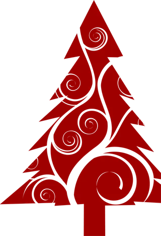 圣诞节平安夜圣诞树免扣素材圣诞元素