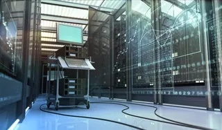 大气简约商务科技海报背景高清图