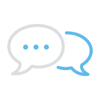 对话框简笔线条图 