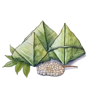 粽子绿叶免抠 粽子绿叶免抠