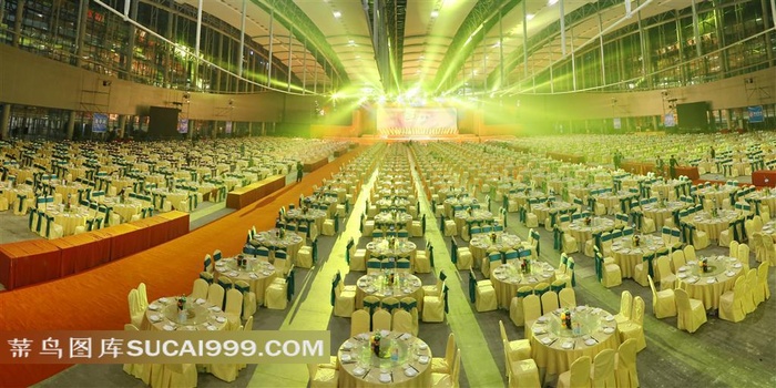 立白2014年经销商大会午宴空镜