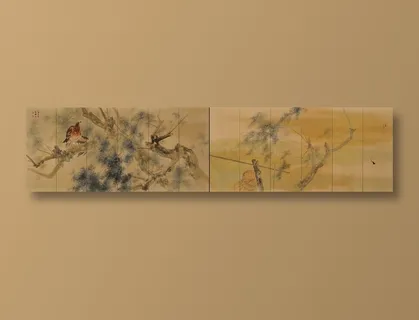 桥本关雪绘画素材 桥本关雪绘画素材