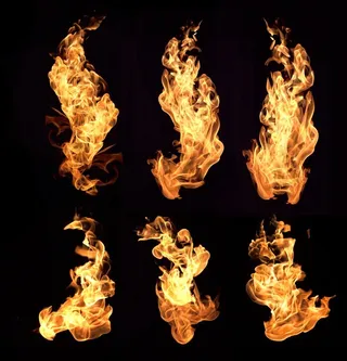 燃烧的烈焰大火高清图