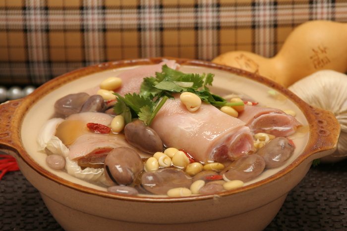 枸杞双豆猪手煲18