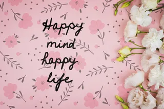 花朵绘画背景装扮PSD素材