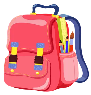 背包书包卡通