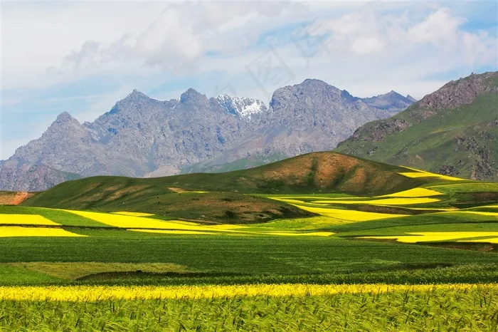 祁连山风景图片