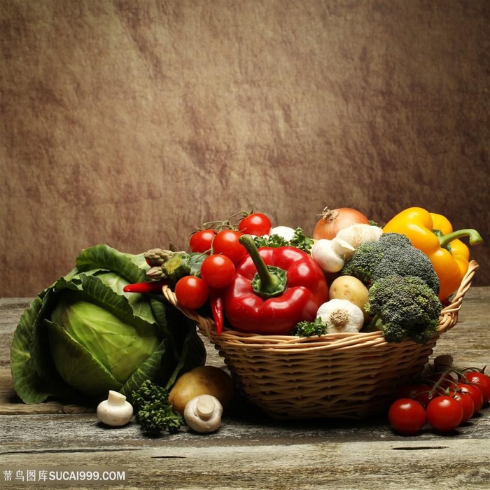 新鲜的蔬菜广告