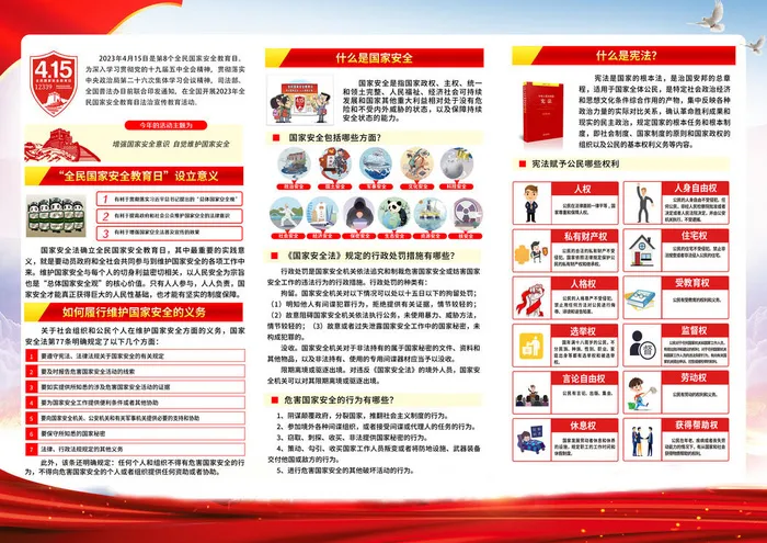 安全教育日背psd模版下载