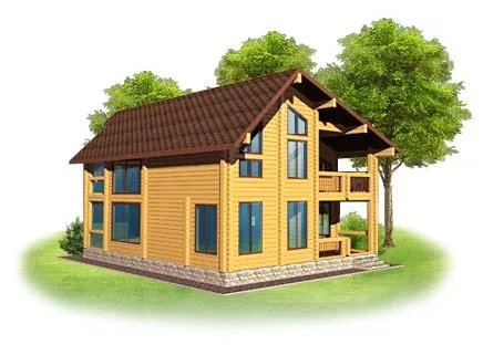 房子 PNG免抠(436x312)