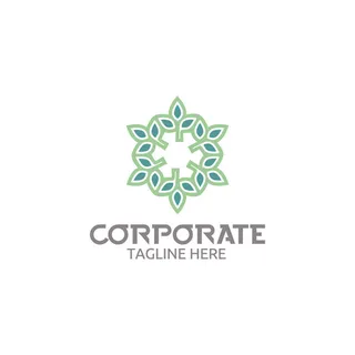 图标标识标志立体几何图形企业商标VI品牌LOGO设计模板AI矢量素材