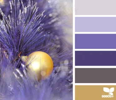 冬天系配色色卡色彩搭配