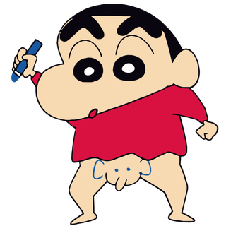 蜡笔小新可爱人物免扣素材