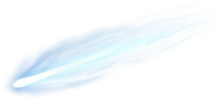 彗星 PNG免抠(451x205)