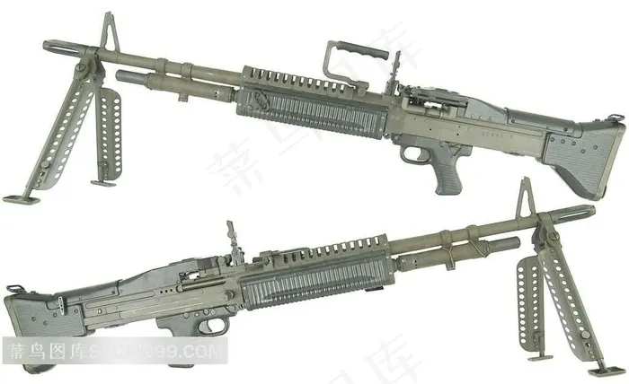 M60通用机枪侧面