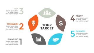 数据图表统计图形分析分类商务会议办公图标PSD模板素材