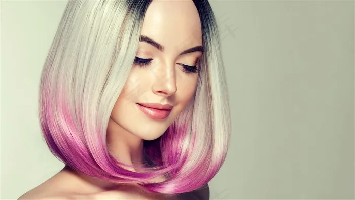 国外长发女孩高清图片