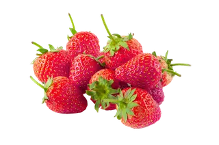 草莓 (5)水果超市商品白底图免抠实物摄影png格式图片透明底