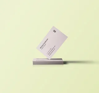 名片样机设计素材