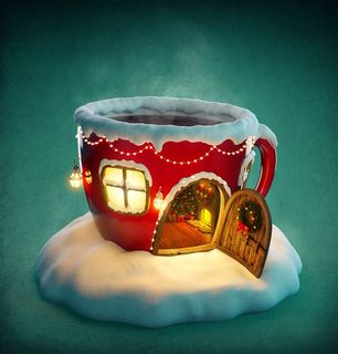 胖胖的圣诞小屋