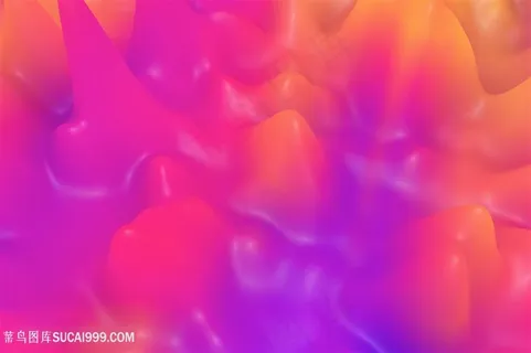 幻彩抽象高清3d液体背景