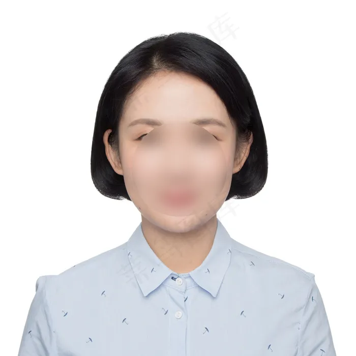 西装模板  女生西装 寸照模板 西装 证件照 西服 免抠psd模版下载
