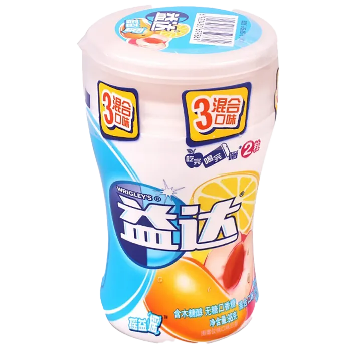 益达 (11)超市商品白底图免抠实物摄影png格式图片透明底