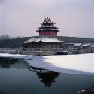 故宫角楼中国古代建筑摄影图片 故宫角楼中国古代建筑摄影图片