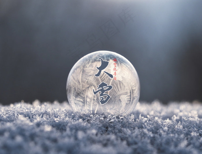 二十四节气大雪图片