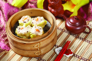  蟹黄烧麦