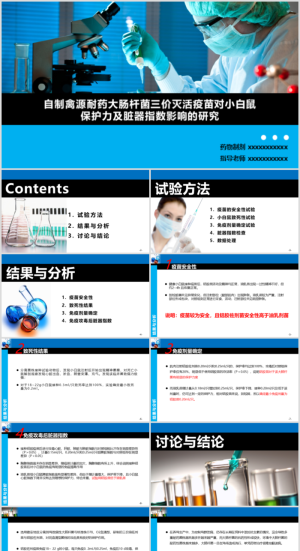 毕业答辨设计ppt通用模板预览图