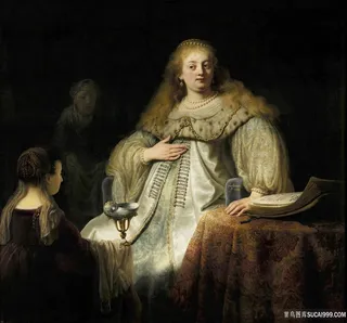 伦勃朗・哈门斯，范・瑞恩-犹太人在海罗费恩的宴会上