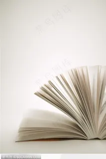 简单生活-翻开的书籍