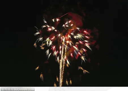 绚丽烟花-五彩的焰火